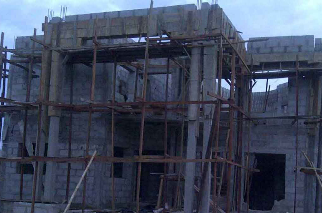 6 bedroom duplex construction