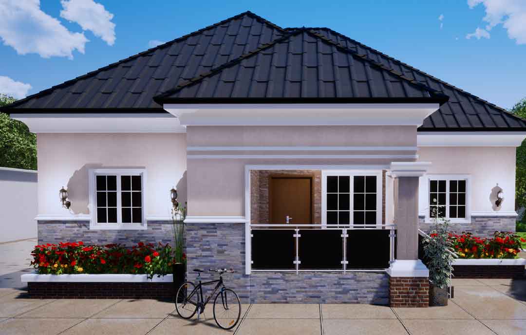 Floor Plan 4 Bedroom Bungalow House Plans In Nigeria Viewfloor co