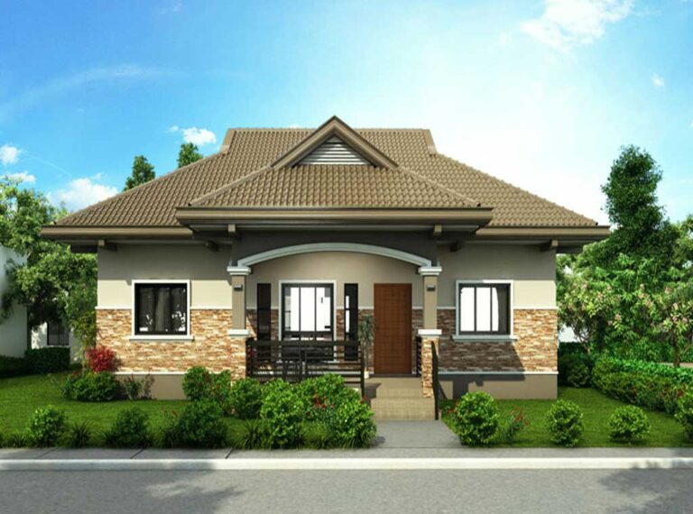 3-Bedroom Bungalow House Concept | Ebhosworks