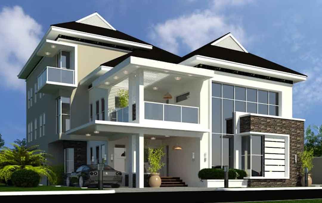 5 bedroom duplex house plan