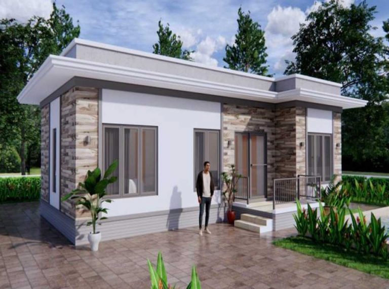 Bungalow House With Three Bedrooms | Ebhosworks