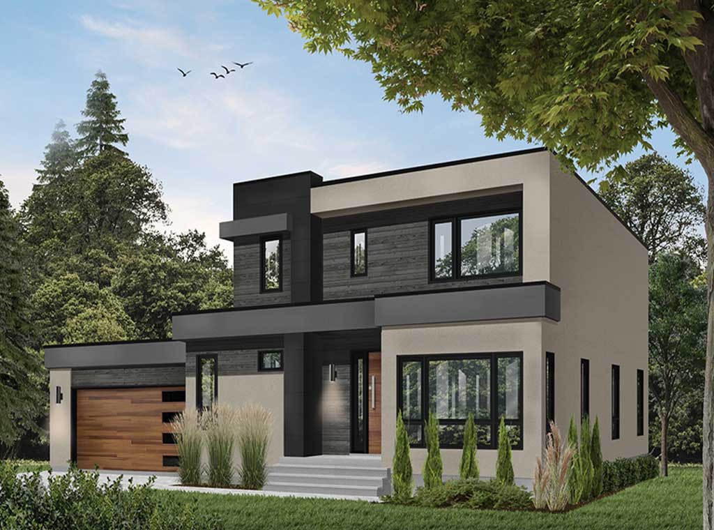 3 BEDROOM MODERN STYLE HOUSE PLAN | Ebhosworks