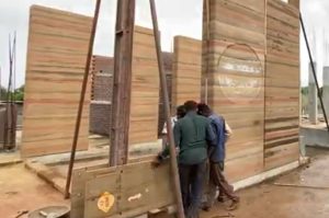 rammed earth formwork