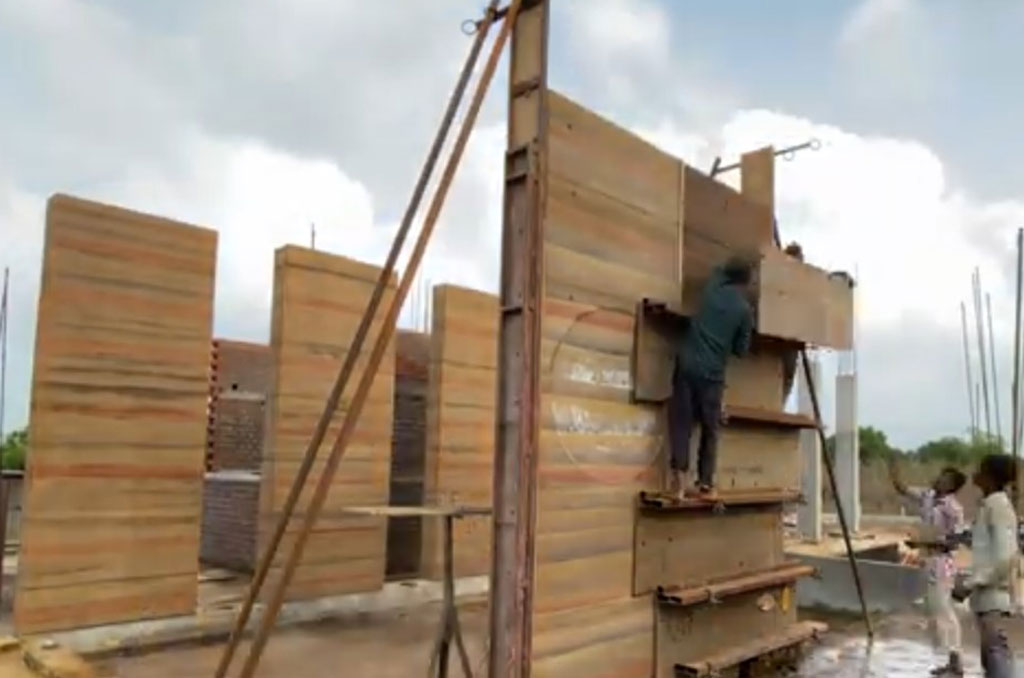 rammed earth formwork